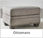 Ashley Ottomans at Jerry's Furniture in Jamestown ND