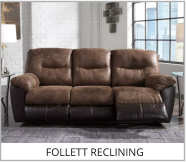 FOLLETT RECLINING SOFA