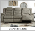 MCCADE RECLINING SOFAS