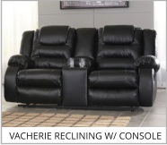 VACHERIE RECLINING W/ CONSOLE 