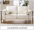 CALADERON LOVESEAT 