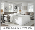 OLSBERG QUEEN SLEEPER SOFA