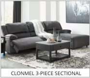 Clonmel 3-Piece Sectional