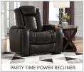 Party Time Power Recliner