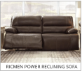 Ricmen Power Reclining Sofa