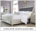 Coralayne Queen Sleigh Bed