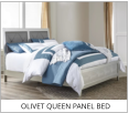 Olivet Queen Panel Bed