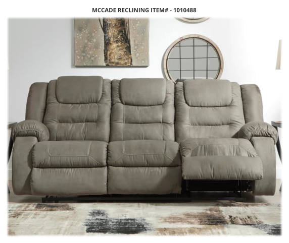 MCCADE RECLINING ITEM# - 1010488