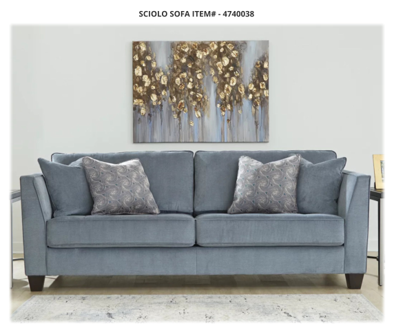 SCIOLO SOFA ITEM# - 4740038