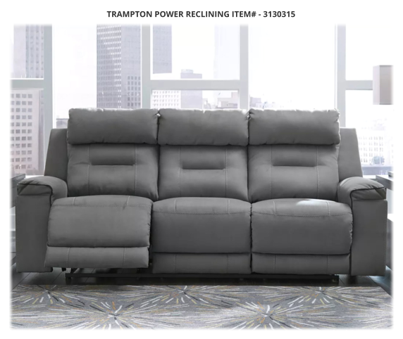 TRAMPTON POWER RECLINING ITEM# - 3130315