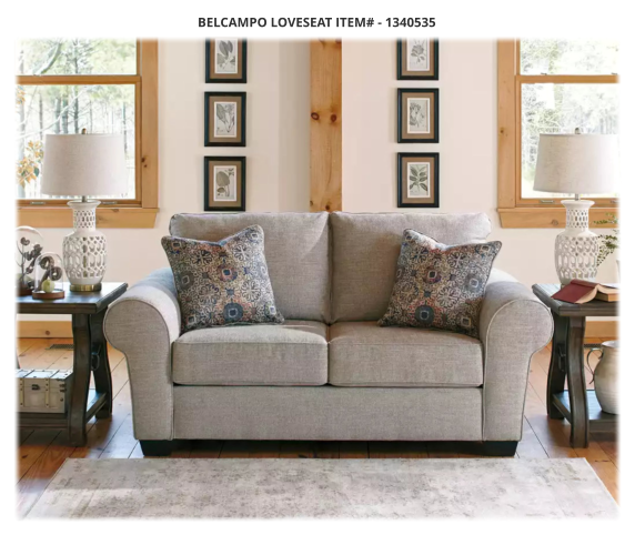 Belcampo Loveseat ITEM# - 1340535