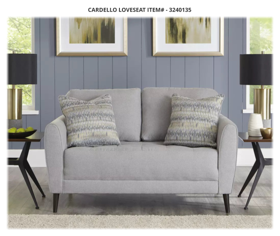 CARDELLO LOVESEAT ITEM# - 3240135