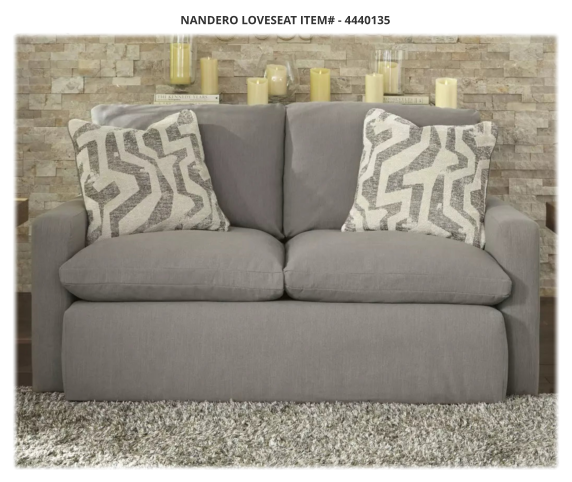 NANDERO LOVESEAT ITEM# - 4440135