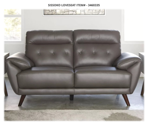 SISSOKO LOVESEAT ITEM# - 3460335