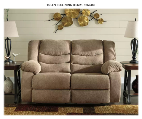 TULEN RECLINING ITEM# - 9860486