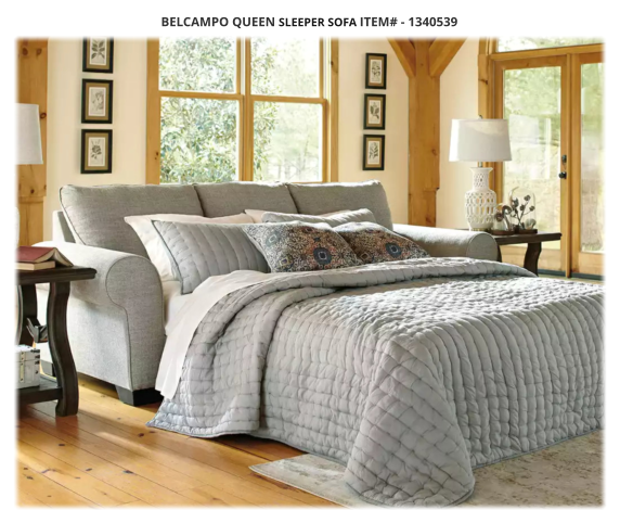 BELCAMPO QUEEN SLEEPER SOFA ITEM# - 1340539