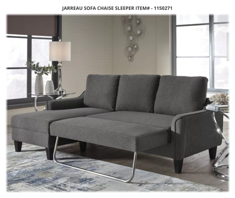 JARREAU SOFA CHAISE SLEEPER ITEM# - 1150271