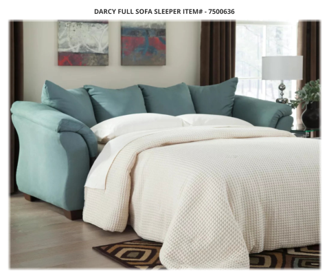 DARCY FULL SOFA SLEEPER ITEM# - 7500636