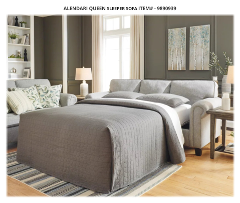 ALENDARI QUEEN SLEEPER SOFA ITEM# - 9890939