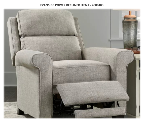 Evanside Power Recliner ITEM# - 4680403