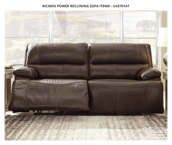 Ricmen Power Reclining Sofa ITEM# - U4370147