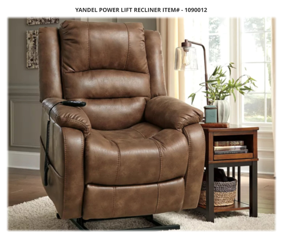 Yandel Power Lift Recliner ITEM# - 1090012