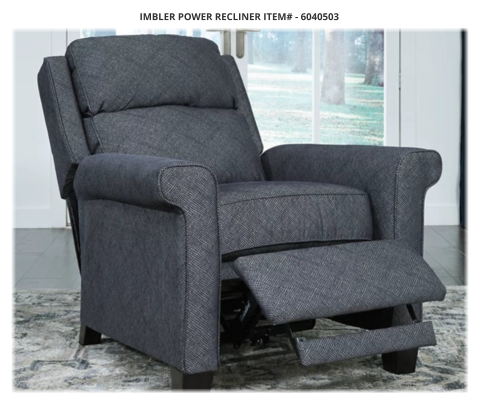 Imbler Power Recliner ITEM# - 6040503