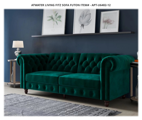 Atwater Living Fitz Sofa Futon ITEM# - APT-U6402-12