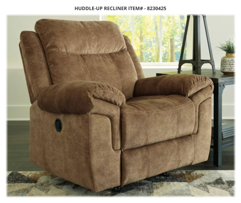 Huddle-Up Recliner ITEM# - 8230425