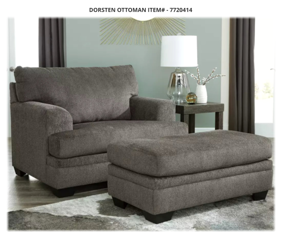 Dorsten Ottoman ITEM# - 7720414