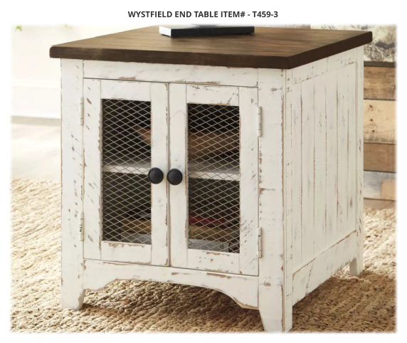 WYSTFIELD END TABLE ITEM# - T459-3