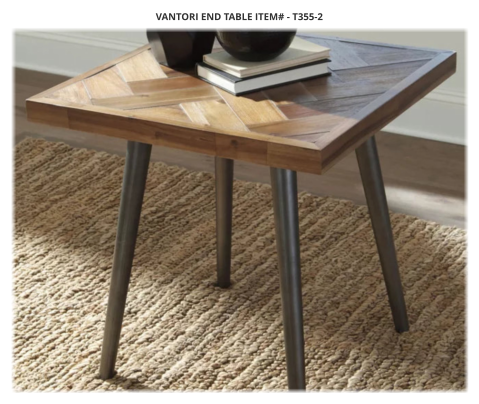 Vantori End Table ITEM# - T355-2