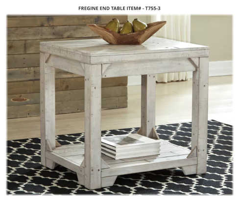 Fregine End Table ITEM# - T755-3