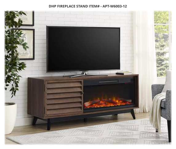 DHP FIREPLACE STAND ITEM# - APT-W6003-12