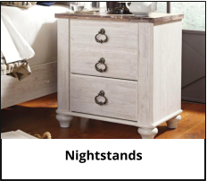 Ashley Nightstands at Jerry's Furniture in Jamestown ND