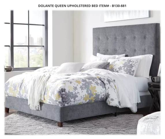 Dolante Queen Upholstered Bed ITEM# - B130-881