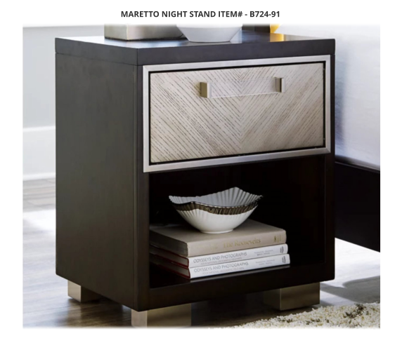 Maretto Night Stand ITEM# - B724-91