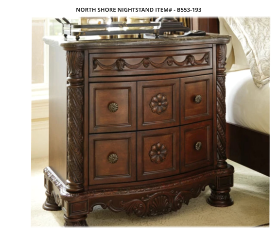 North Shore Nightstand ITEM# - B553-193