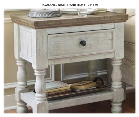 Havalance Nightstand ITEM# - B814-91