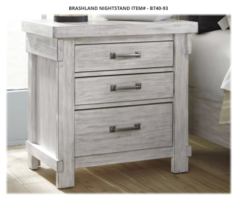 Brashland Nightstand ITEM# - B740-93