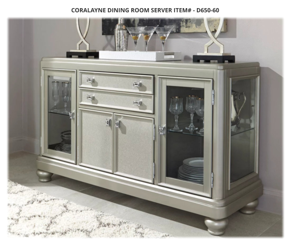 Coralayne Dining Room Server ITEM# - D650-60