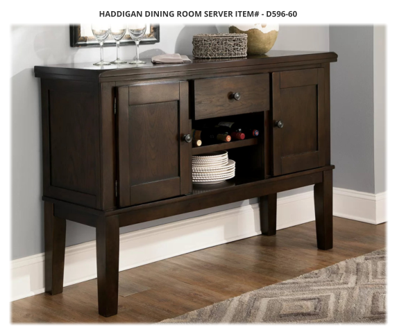 Haddigan Dining Room Server ITEM# - D596-60