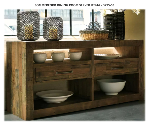 Sommerford Dining Room Server ITEM# - D775-60