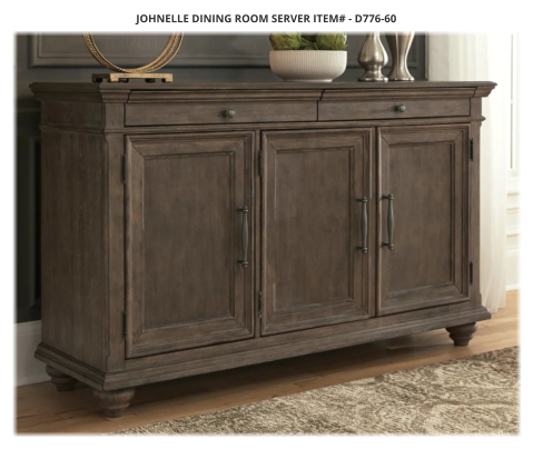 Johnelle Dining Room Server ITEM# - D776-60