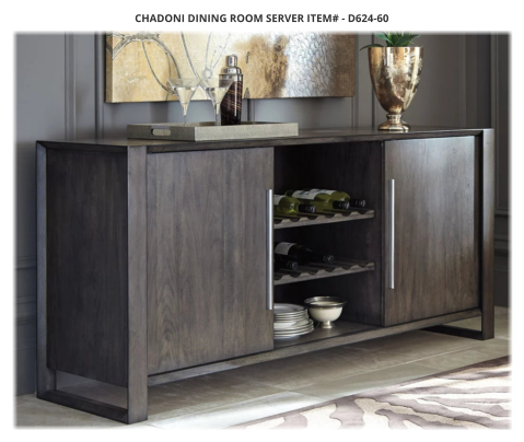 Chadoni Dining Room Server ITEM# - D624-60